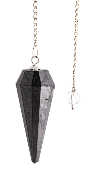 Pendule en shungite à douze pans